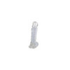 Gode jelly transparent ventouse taille XL 22cm 